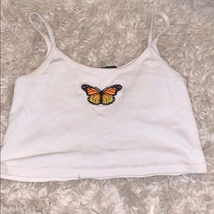 brandy melville tank! cropped